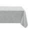 Threadmade Home Monterey Linen Texture Vinyl Indoor/Outdoor Tablecloth, Gray - 52"W x 52"L Square